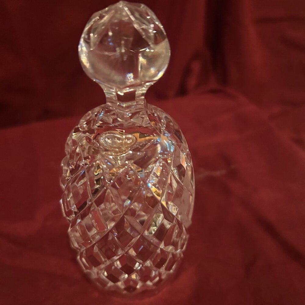 1988  Waterford Crystal Christmas bell